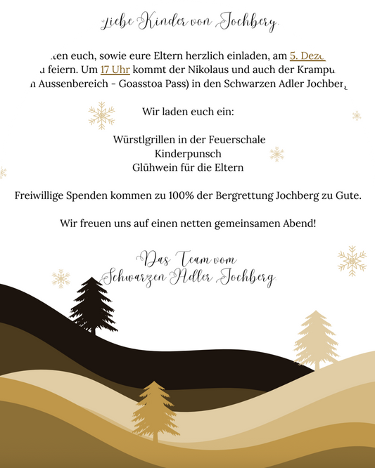 Nikolaus & Krampus im Schwarzen Adler